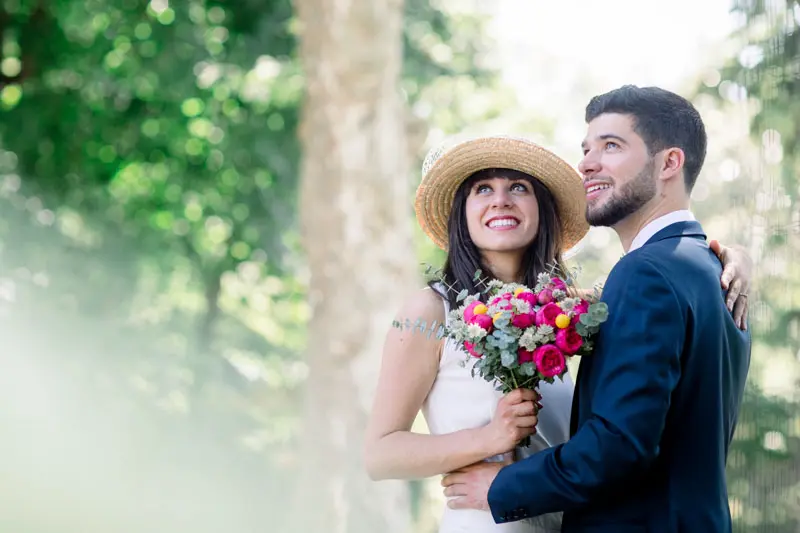 photos de couple mairie le Bouscat parc ermitage