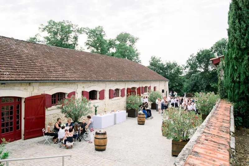 cocktail mariage Château Goudichaud