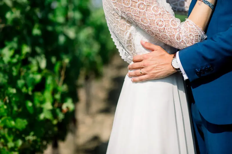 photos couple mariage vignes