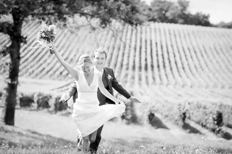 photos de couple vignes Bordeaux