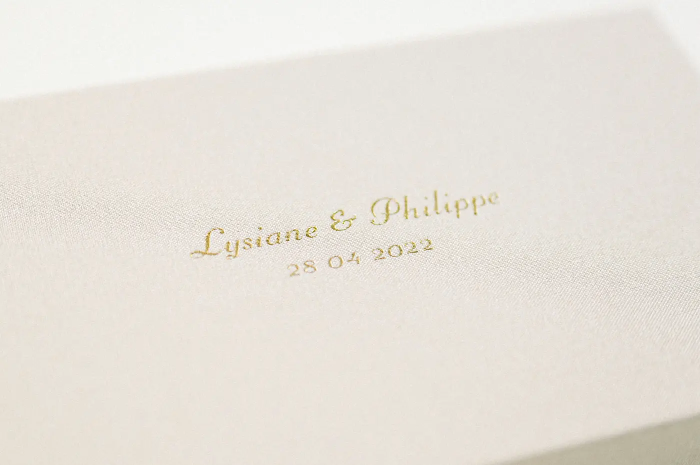 coffret photo luxe mariage