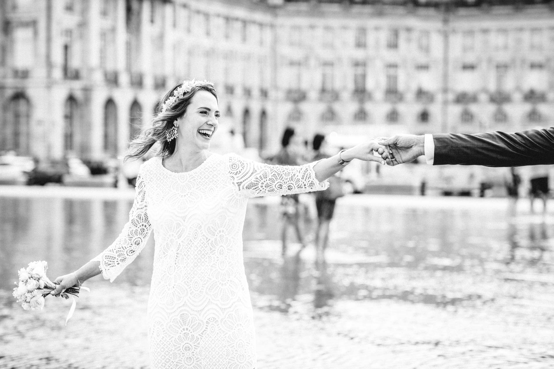 mariage miroir d'eau bordeaux