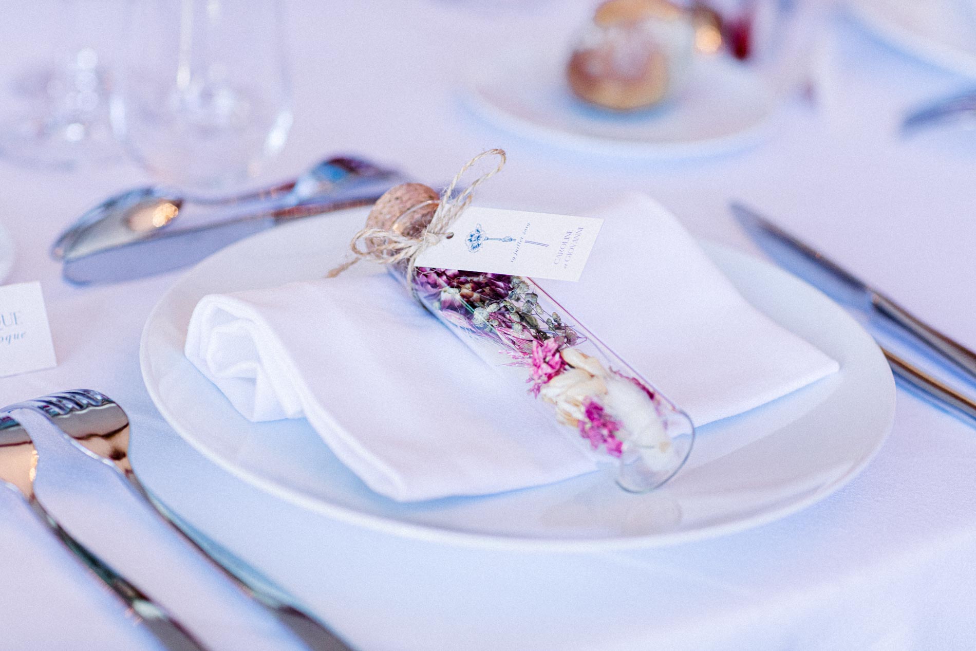 tables mariage chateau pape clement