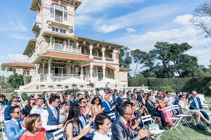 cérémonie mariage jardin villa la Tosca