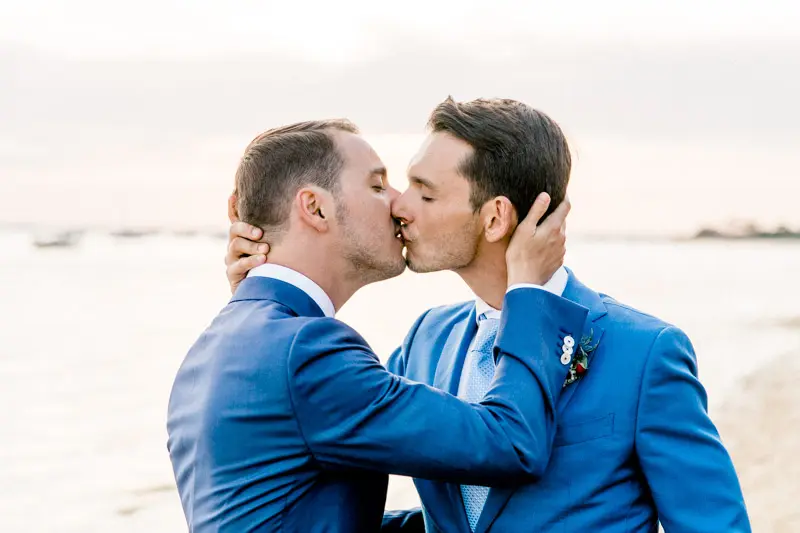 photos de couple gay mariage Bassin d'Arcachon