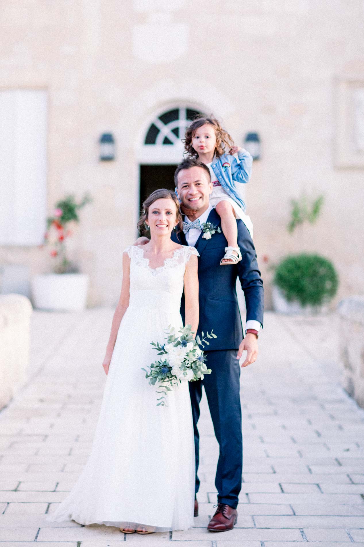 photo maries avec enfant mariage