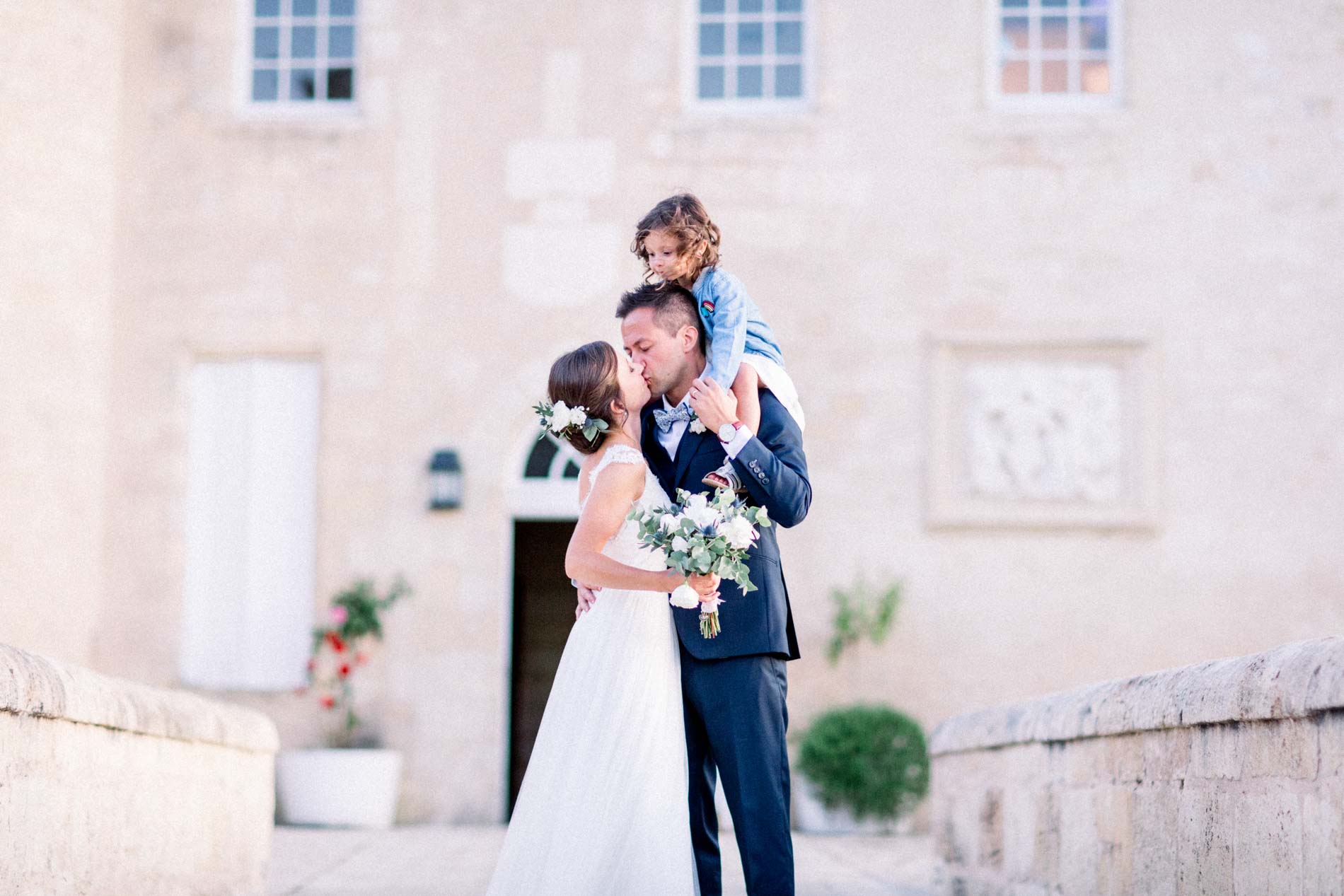 photo maries avec enfant mariage