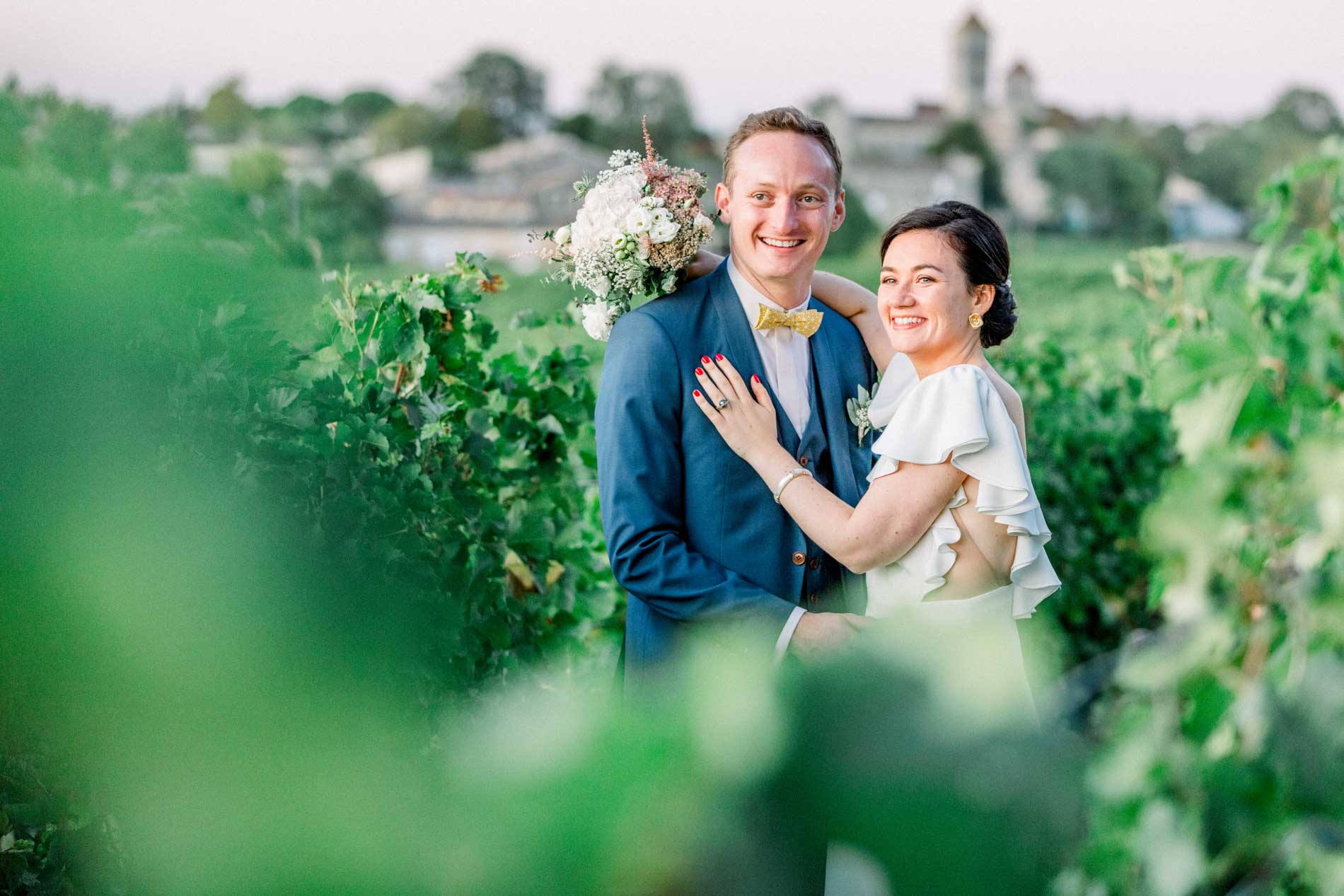 photos couple mariage chateau saint georges