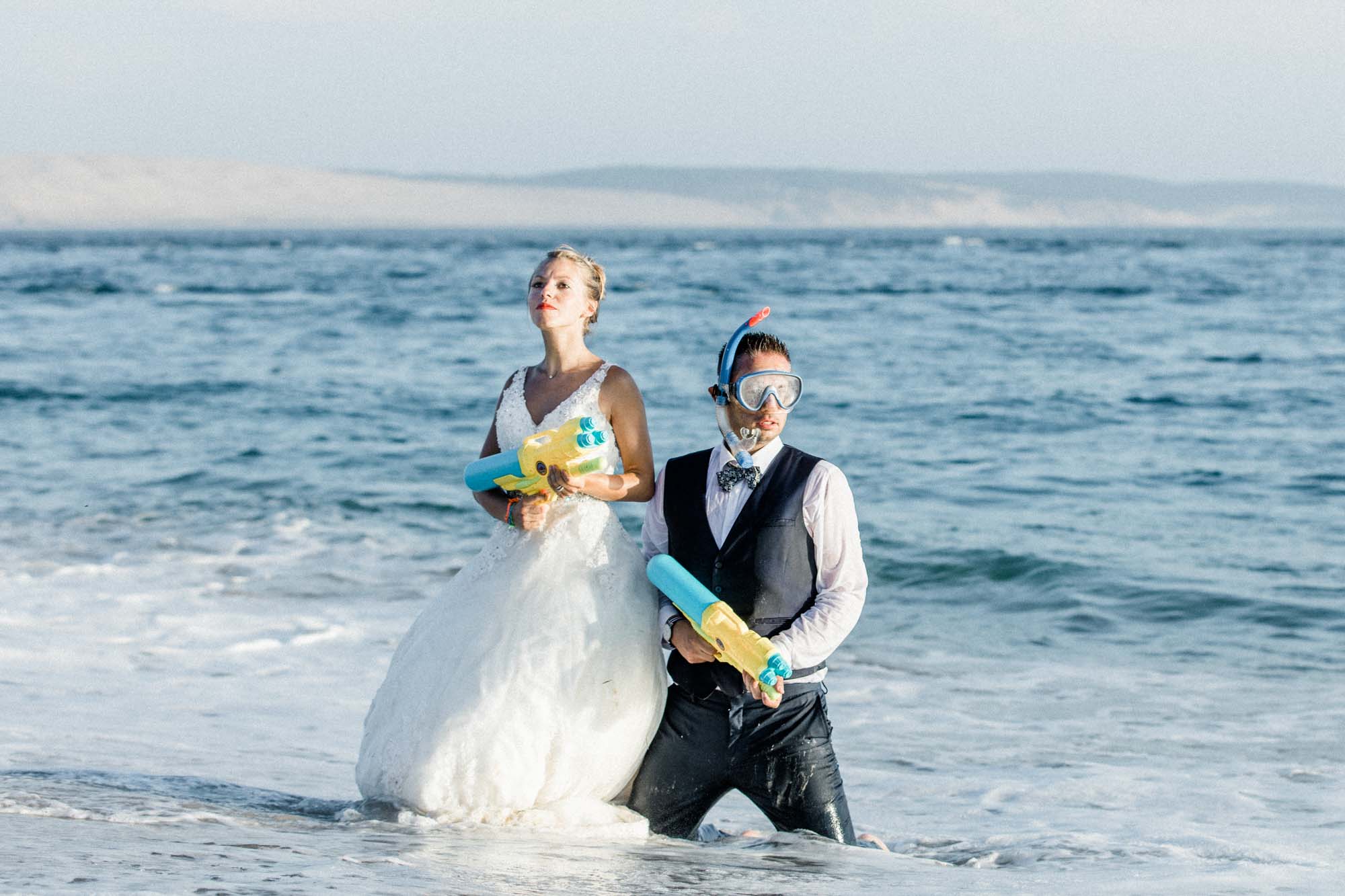 photographe trash the dress