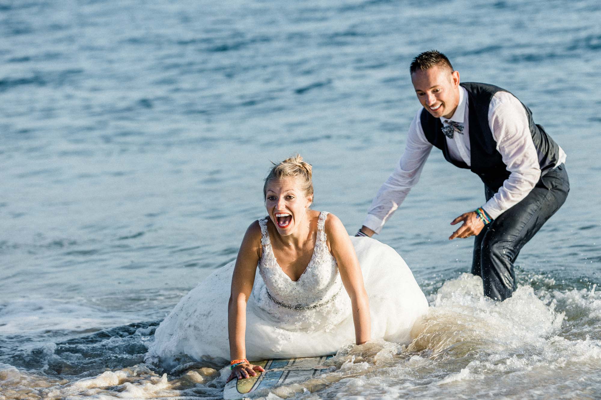 photo trash the dress