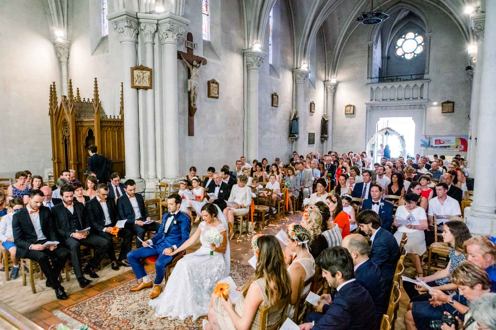 mariage église saint jean d'illac