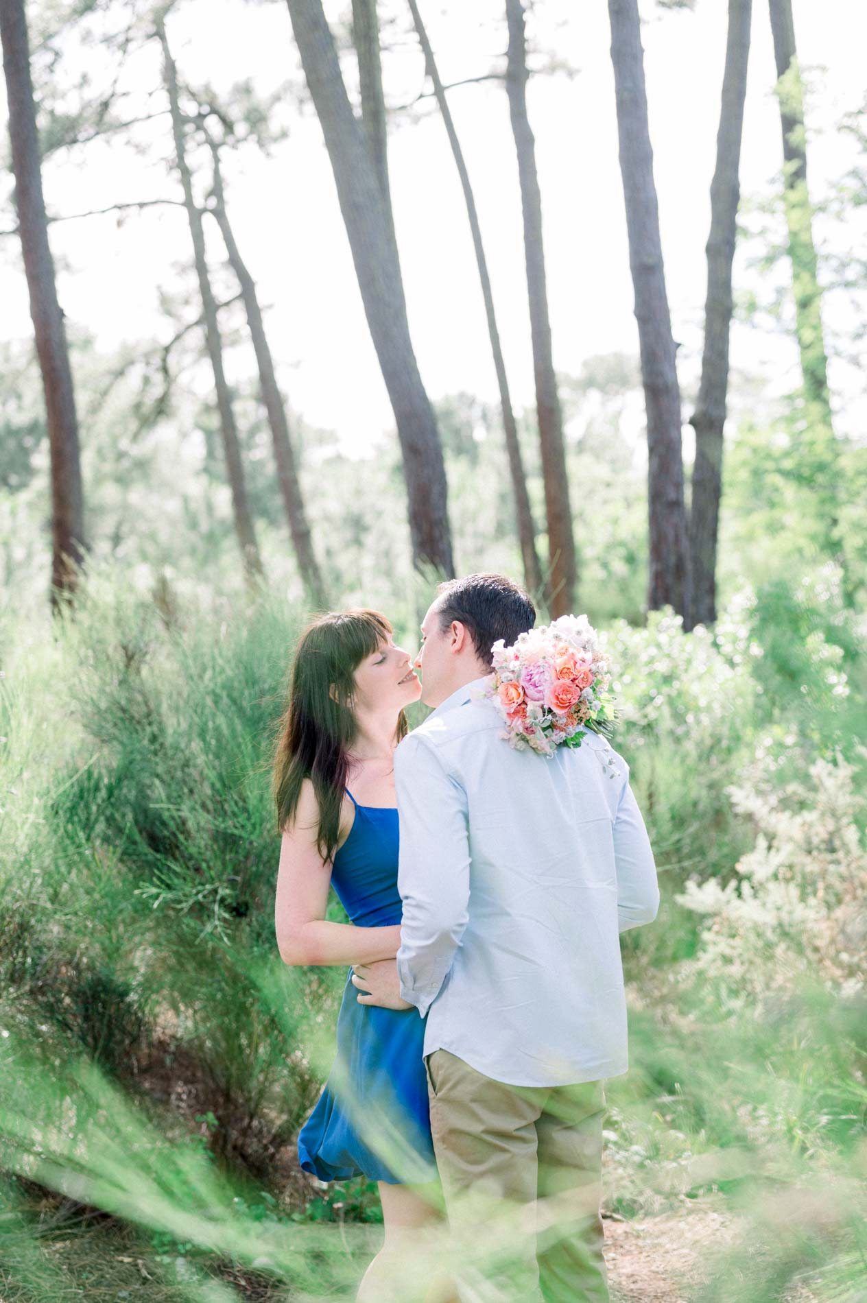 Photographe seance engagement Gironde