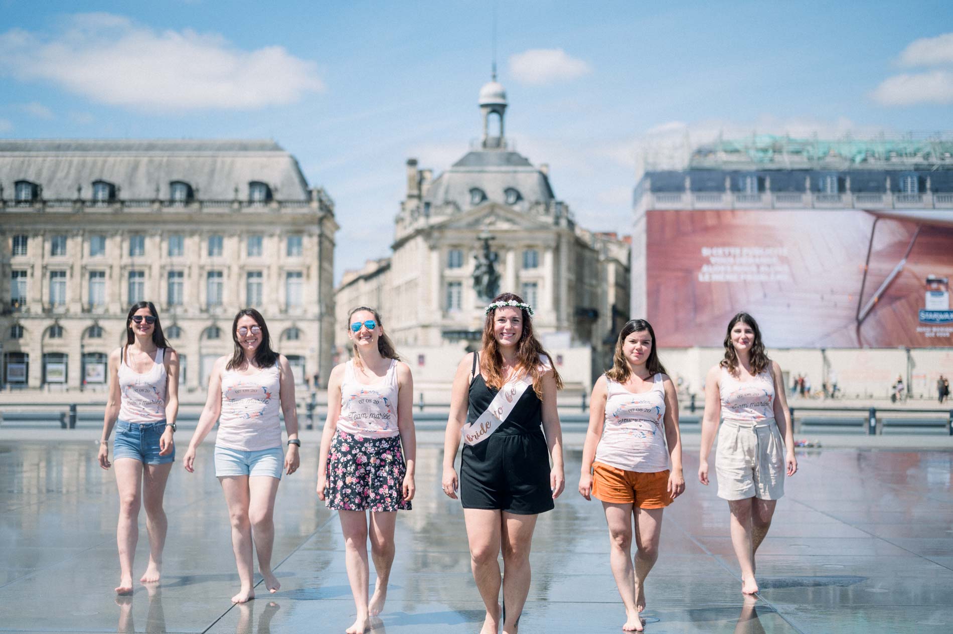 séance photo miroir d'eau