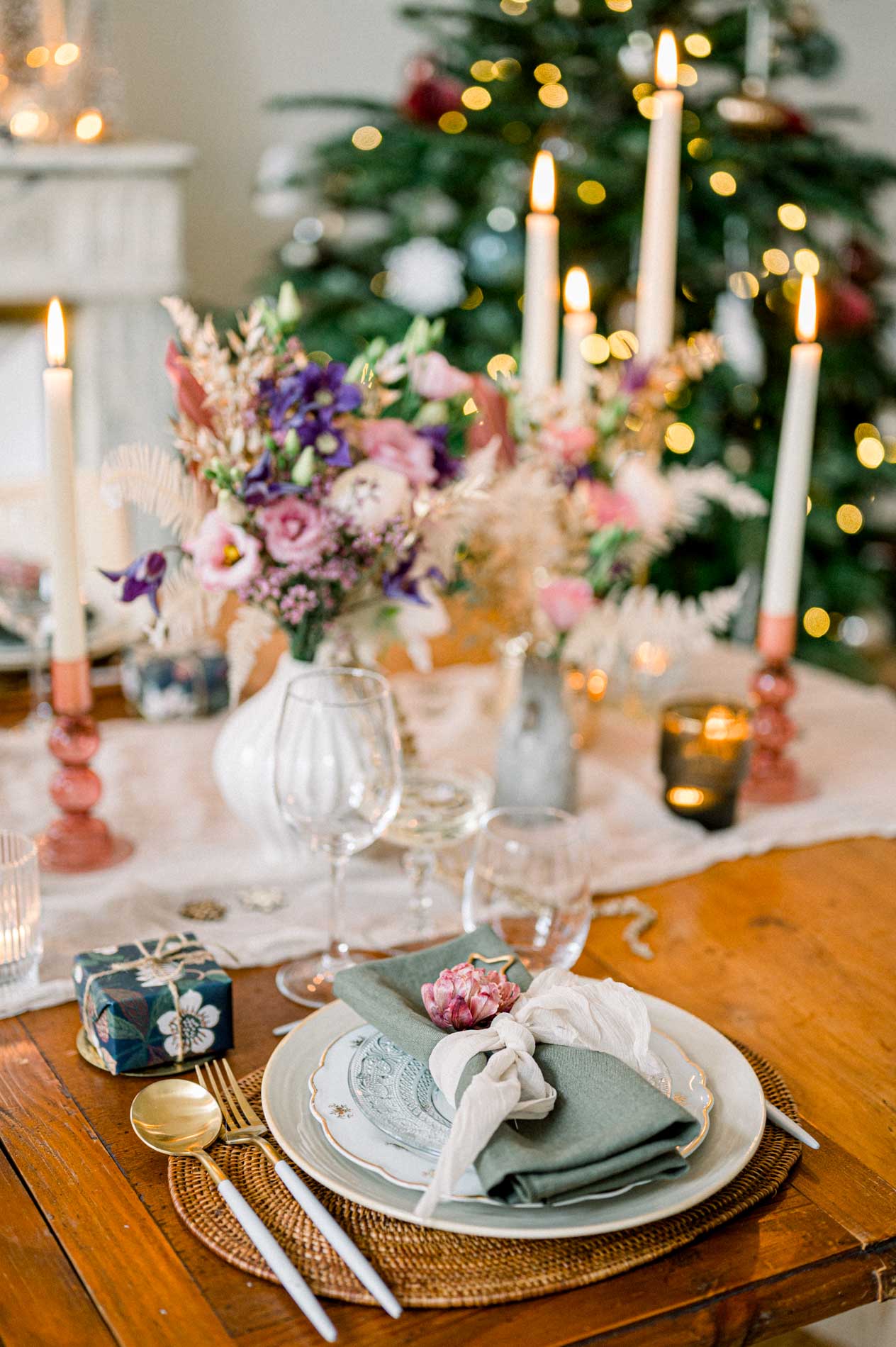 christmas table