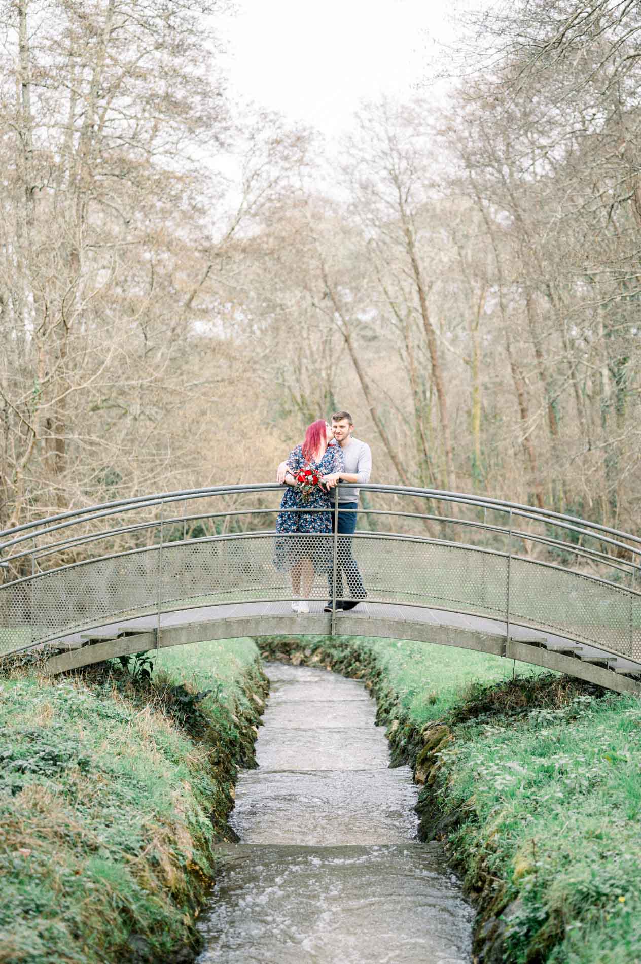 seance photo engagement foret