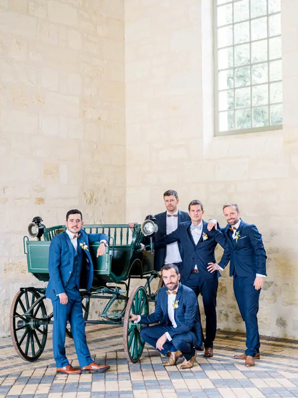 photo marié mariage témoins Bordeaux