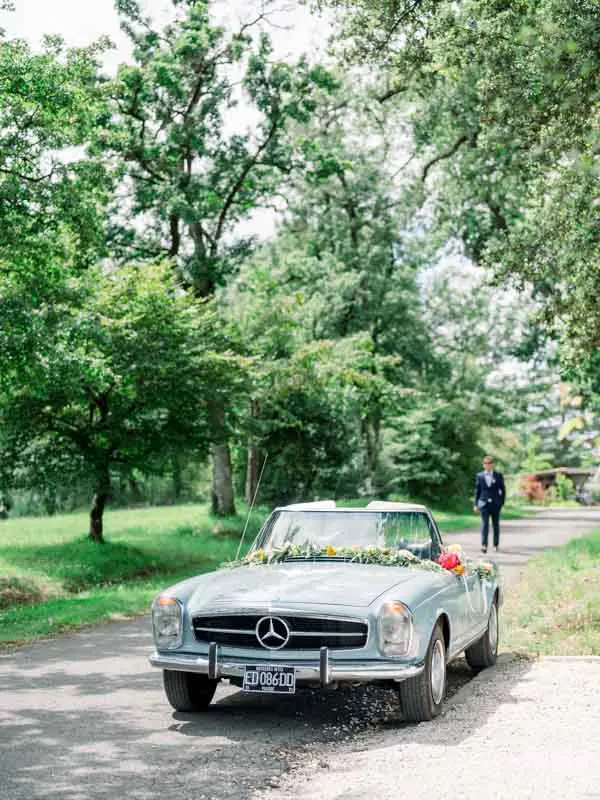 voiture mariage Gassies