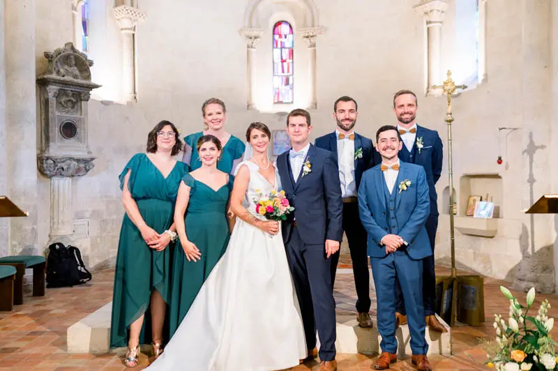 mariage église Bouliac