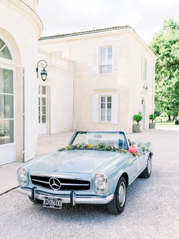 voiture mariage Gassies