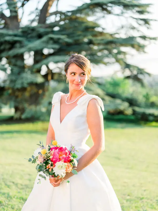 mariage mariée bouquet