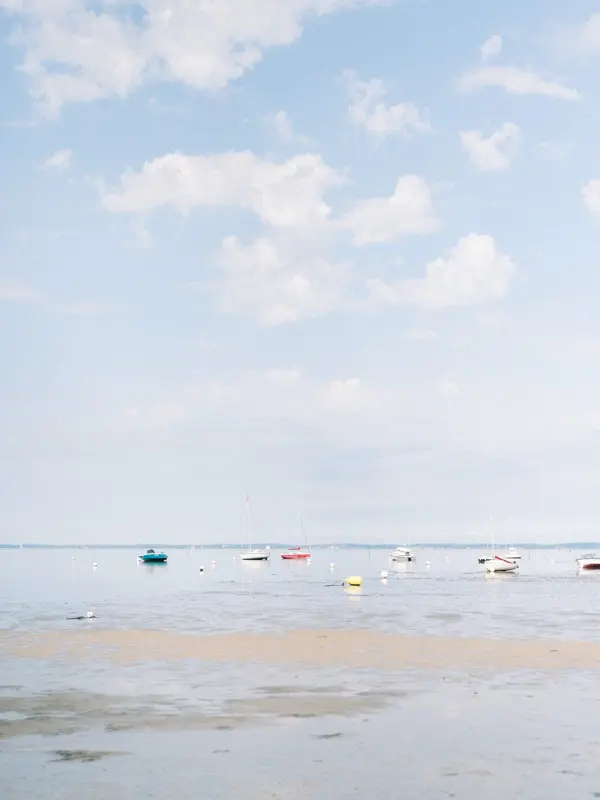 bassin d'Arcachon vide