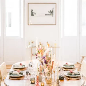 christmas table fine art
