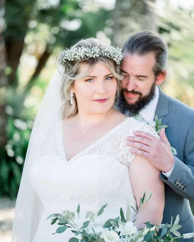 photos de couple mariage Château Pape Clément