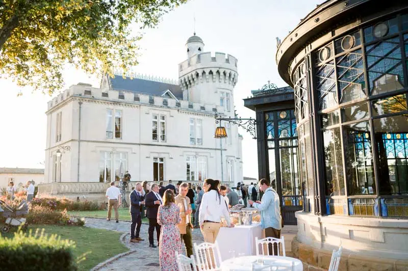 cocktail mariage Château Pape Clément