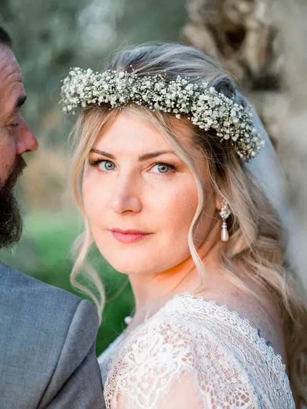 photos de couple mariage Château Pape Clément