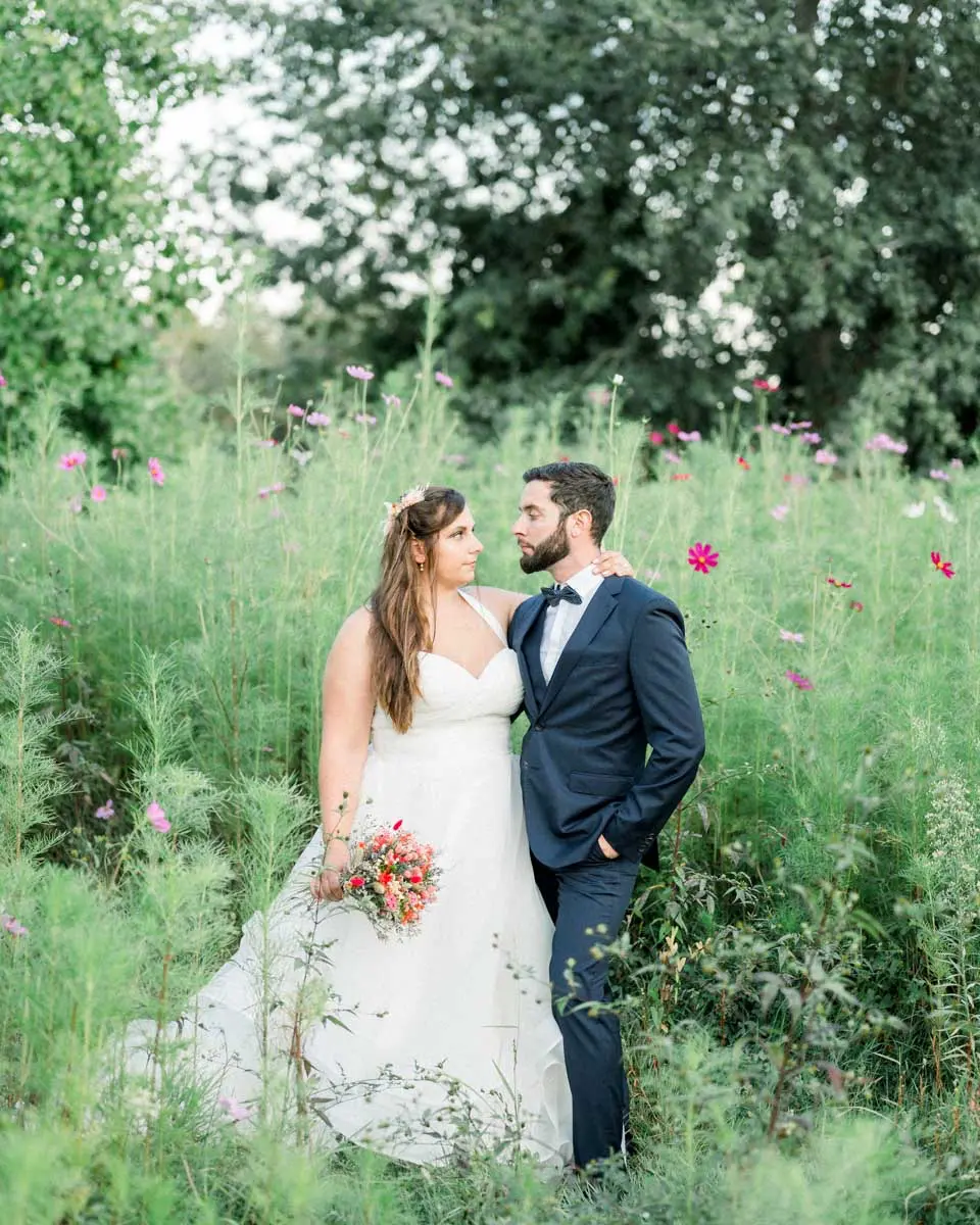 mariage bucolique en gironde