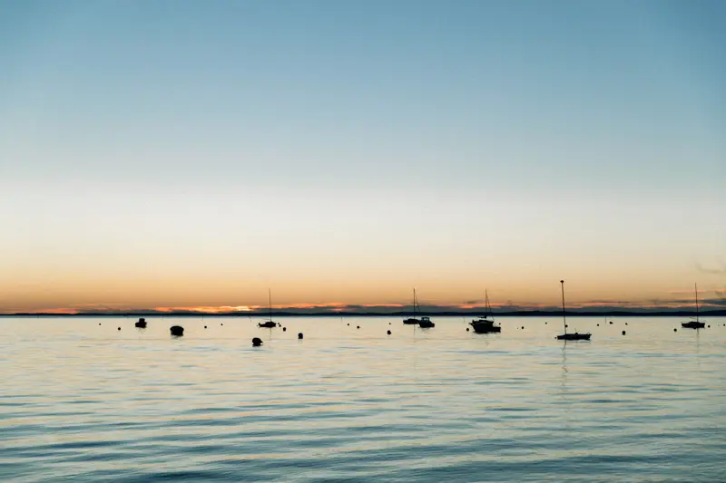 bassin Arcachon coucher de soleil