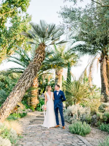 photo couple mariage Château Pape Clément