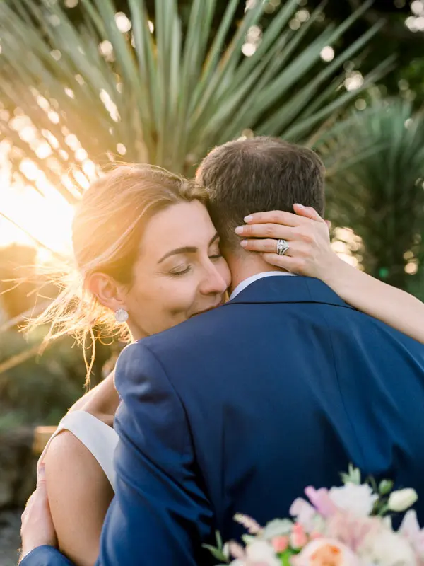 photo couple mariage Château Pape Clément