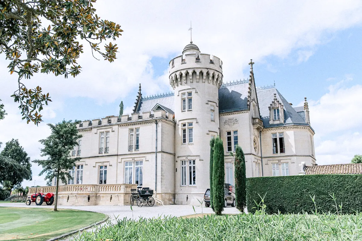 Château Pape Clément à Pessac – lieu emblématique photographié en Gironde